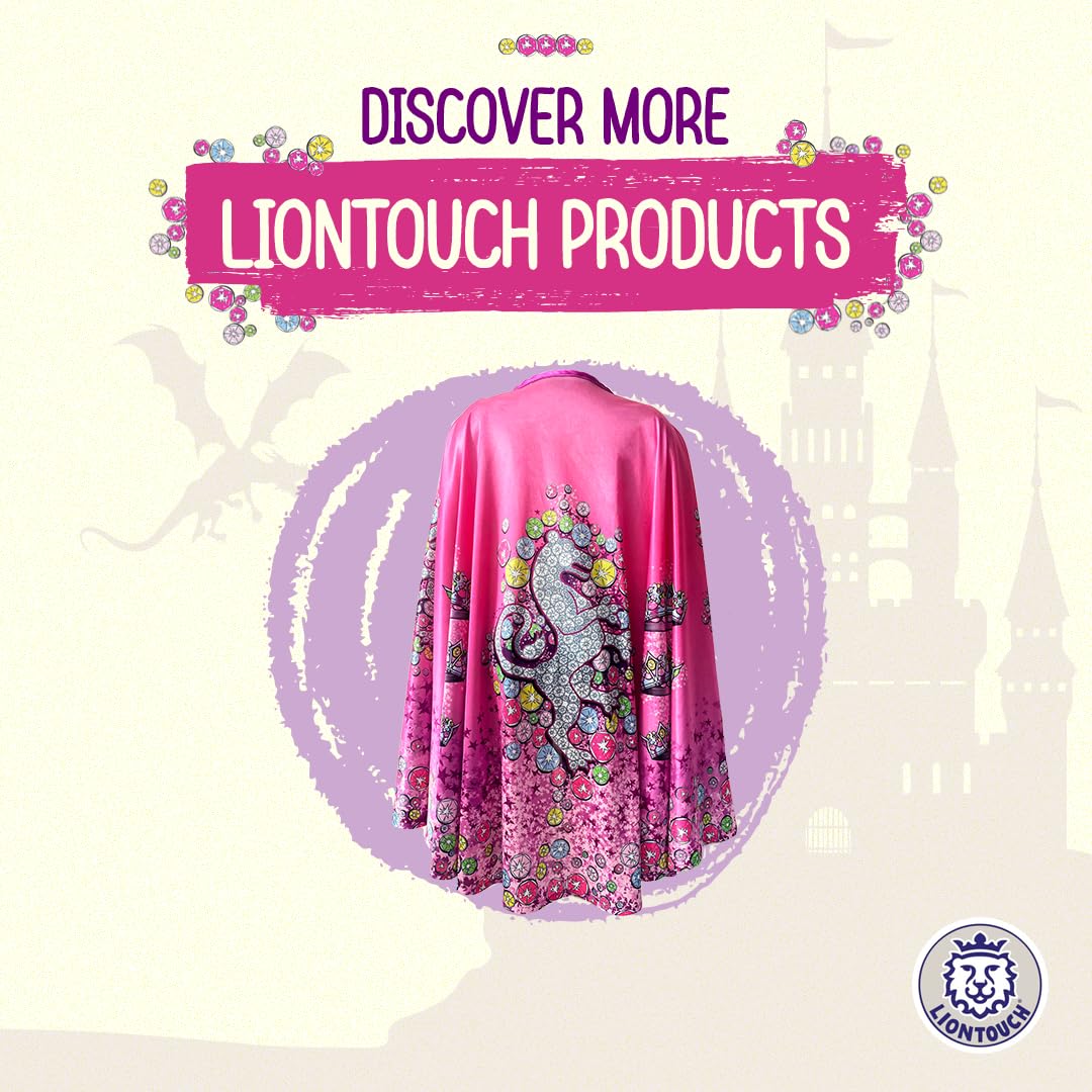 Liontouch catalog inside previews the brand universe for future dress-up ideas