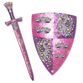 Liontouch Crystal Princess sword pink for safe pretend play and imaginative adventures