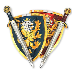 Liontouch Noble Knight swords blue set for imaginative, safe outdoor play