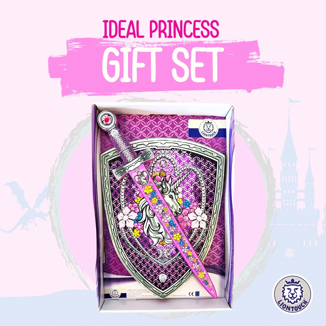 Liontouch Unicorn Princess gemstone detailing adds magical visual appeal
