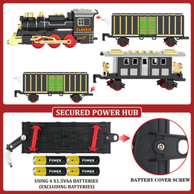 Lipneaed curved tracks enable flexible layouts for creative setups and safe looping.