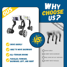 lisfiva stunt robot dog built for indoor and outdoor all-terrain play