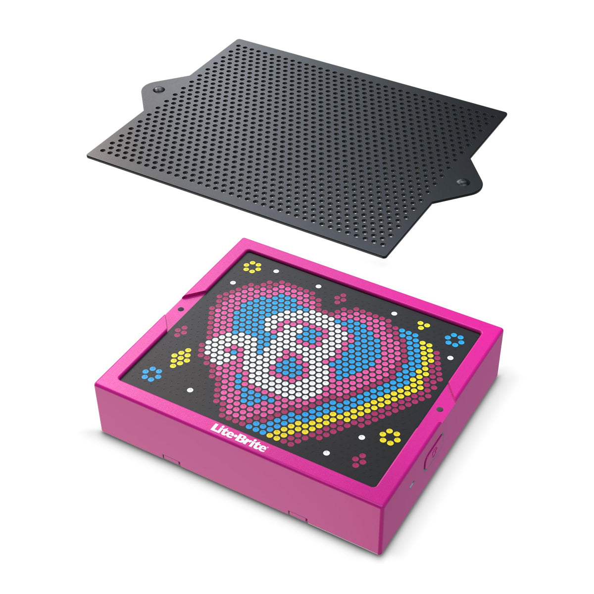 Lite Brite Barbie Edition templates showcase iconic Barbie imagery for quick designs.