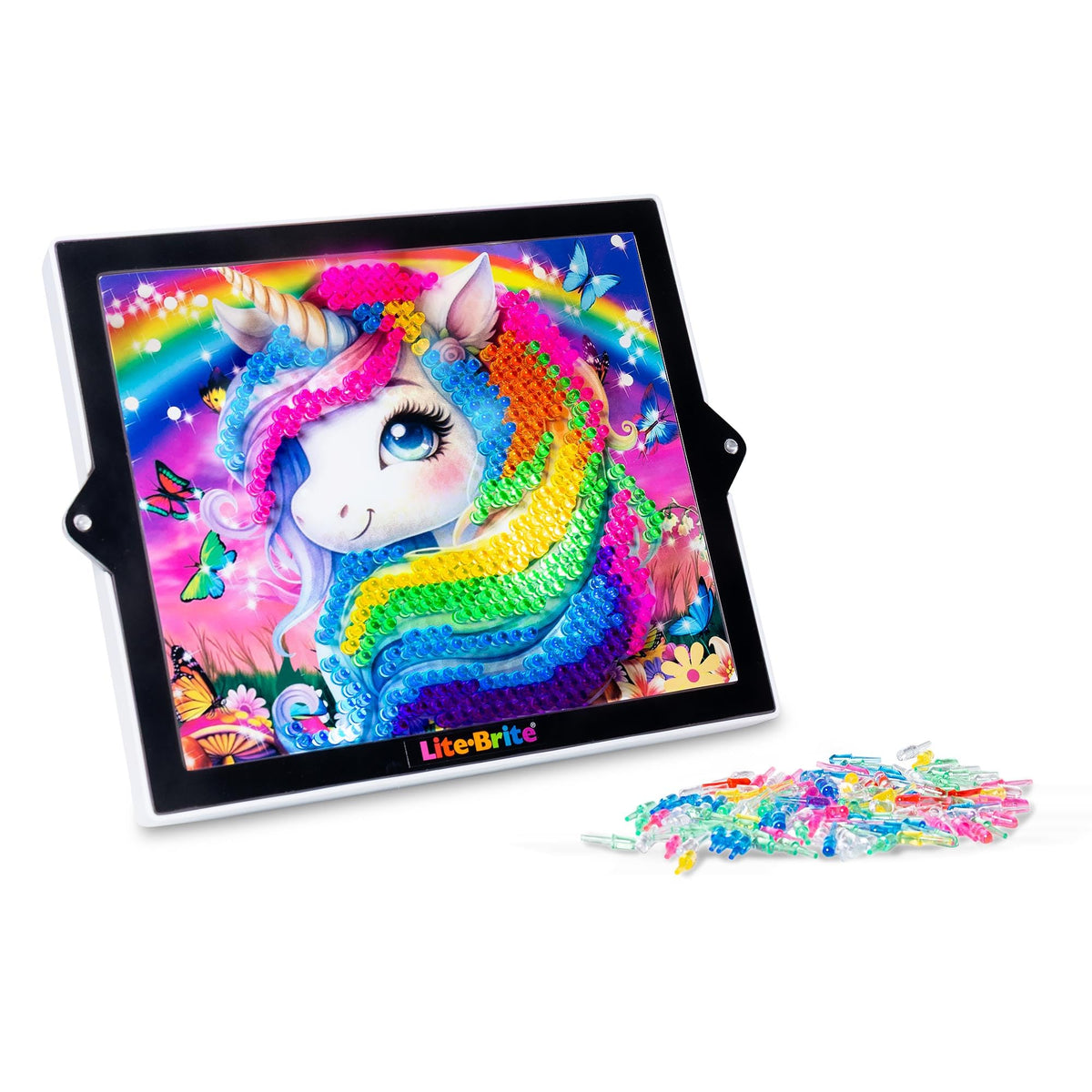 Lite-Brite Color Pop 650 Mini-Pegs enable ultra-detailed, vibrant artwork