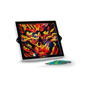 Lite-Brite Color POP! Mind Flayer moment glows for dramatic display art.