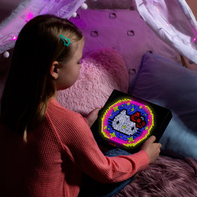 The upgraded HD LEDs deliver brighter detail for more visible artwork on any night