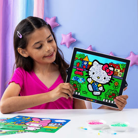 Lite-Brite 650 Mini-Pegs enable ultra-detailed, crisp color placement