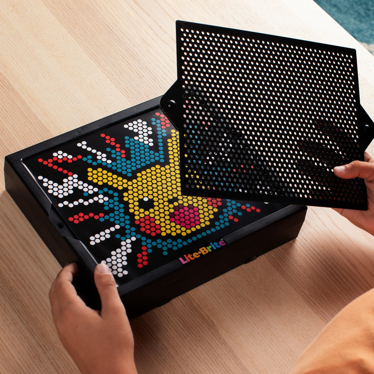 Lite Brite Pokemon Edition offers four light modes for dynamic displays