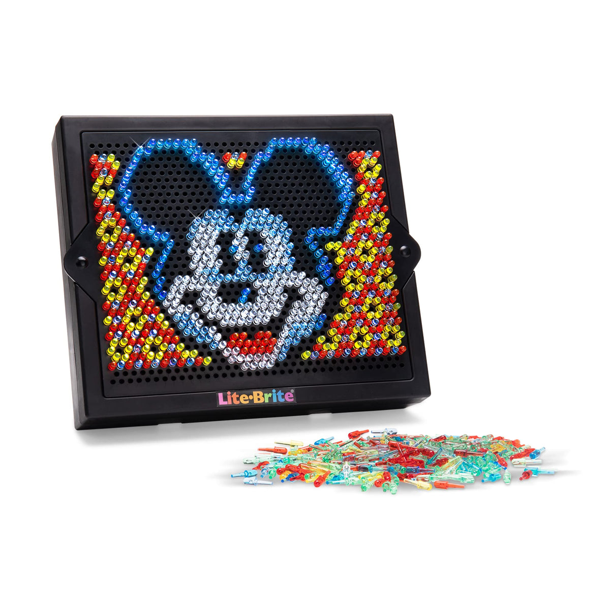 Lite Brite Super Bright HD Disney Edition pegs 900 in vibrant colors spark creativity