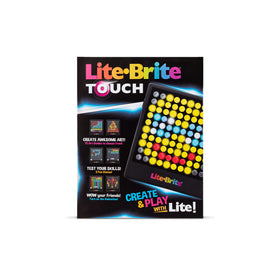 Lite-Brite Touch save and recall designs for later display
