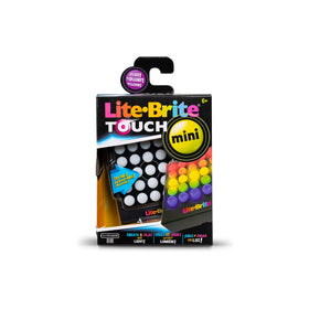 Lite Brite Touch Mini's small travel size fits in a bag for travel