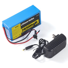 Lithium Hellas 24V battery pack provides portable power for ride-on toys.