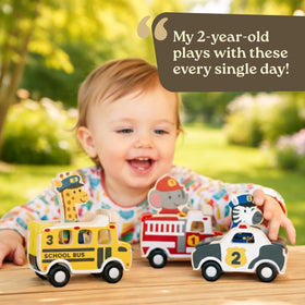 Little Acorn playtime supports fine motor skills and independent exploration.