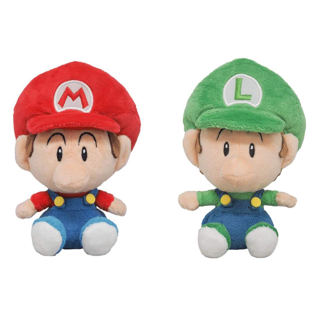Little Buddy All Star Baby Mario and Baby Luigi plushes set for cuddling and gift ideas