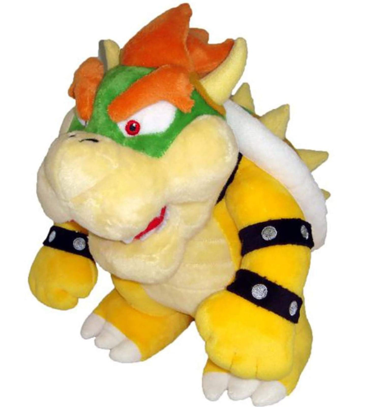 Little Buddy Bowser plush - 10-inch huggable figure for cuddling and display.