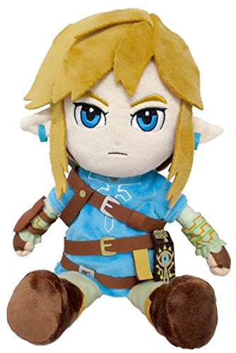 Little Buddy Link stuffed plush, vibrant multi-colored figure for desk decor and imaginative play