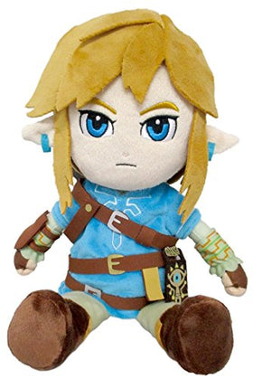 Little Buddy Link stuffed plush, vibrant multi-colored figure for desk decor and imaginative play