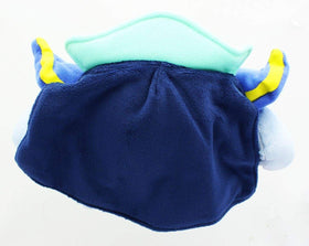 Little Buddy Meta Knight plush fur detail close-up, showcasing soft texture and premium stitching.