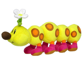 Little Buddy Wiggler plush front view, 13-inch cuddle companion for display and hugs