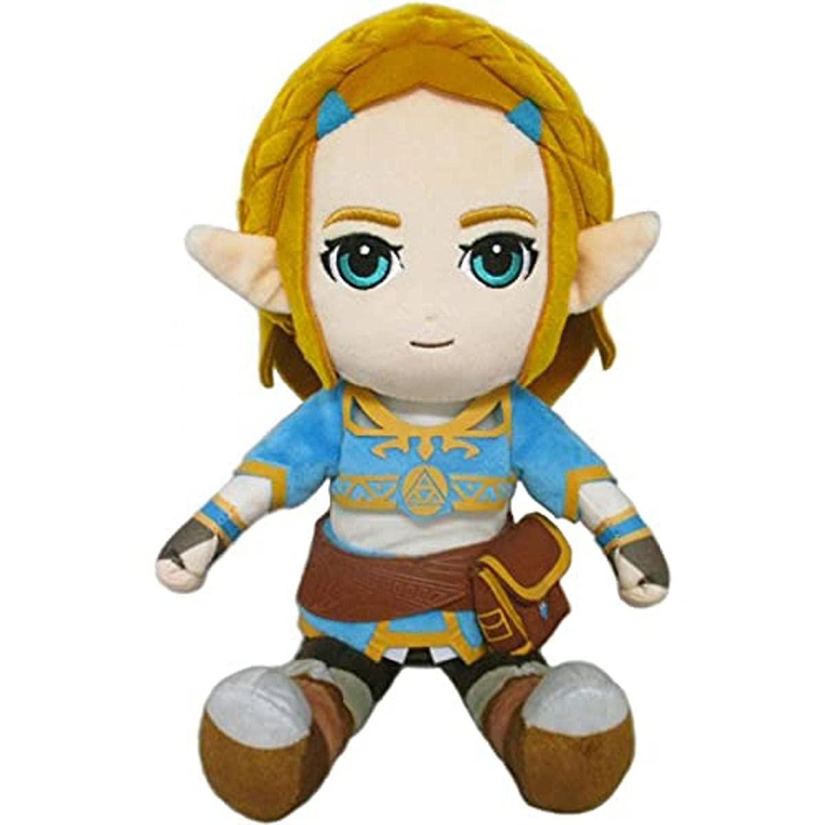 Little Buddy Zelda BOTW Princess Zelda plush, 12-inch, perfect for display and gift-giving.