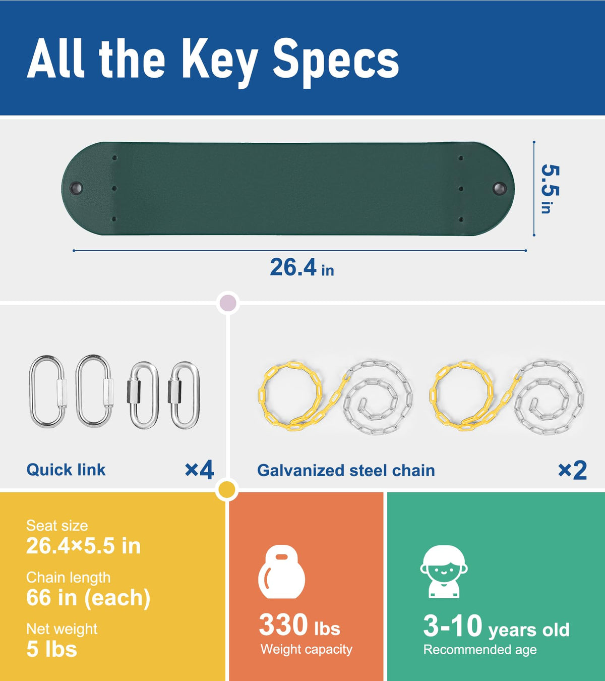 Little Dove meets ASTM safety standards for dependable backyard play.
