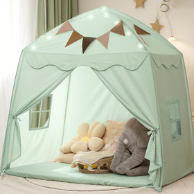 Little Dove extralarge play tent with a dome castle provides imaginative space and ventilation