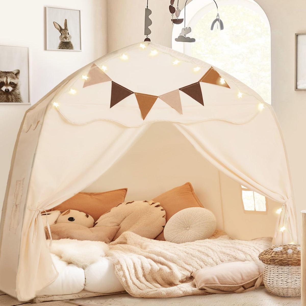 Little Dove roomy 59x39x59 inches supports multiple kids during group play