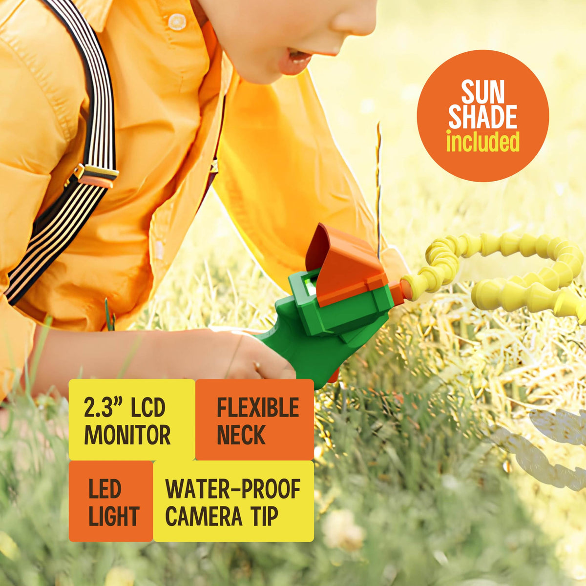 Little Experimenter STEM toy encourages outdoor learning and hands-on discovery.