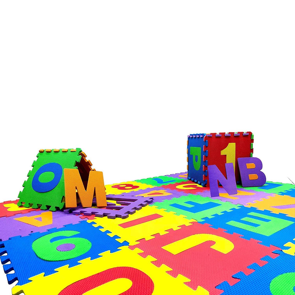 Little Fun Times alphabet play mat tiles for soft learning space