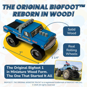 Little Jupiter Bigfoot 1 licensed stickers for authentic design and display