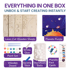Little Jupiter fact cards with quick solar system information