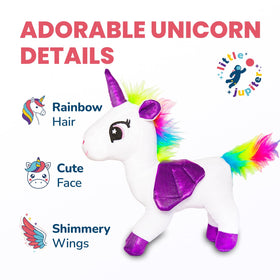 Soft polyester material ensures safe cuddly plush for kids 4+