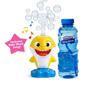 Little Kids Baby Shark song mode bubbles with the familiar tune.