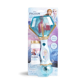 Little Kids Elsa bubble wand packaging demonstrates kid-friendly safe play.