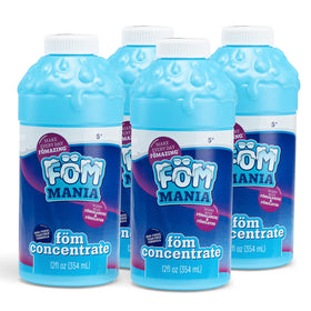 Little Kids Fom Mania foam refill bottle showing safe tear-free foam for kids.