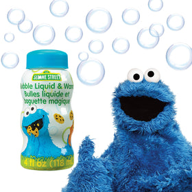 Little Kids Sesame Street Abby Cadabby bubbles bottle adds magical color to playtime