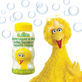 Little Kids Sesame Street bubble wand for portable, on-the-go fun