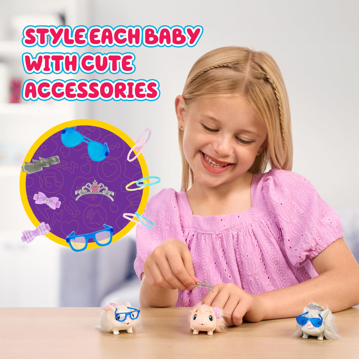 Little Live Pets Bunny Mama Surprise delivers 20+ sounds for expressive reactions