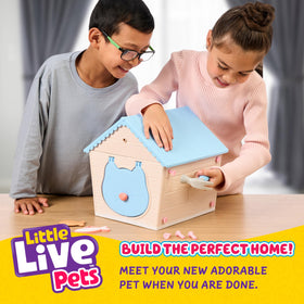 Little Live Pets Cat Figurines brush-time close-up showing soft fur for nurturing moments