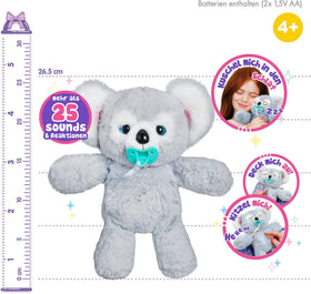 Reaction sounds showcase Kip's playful personality and encourage imaginative play