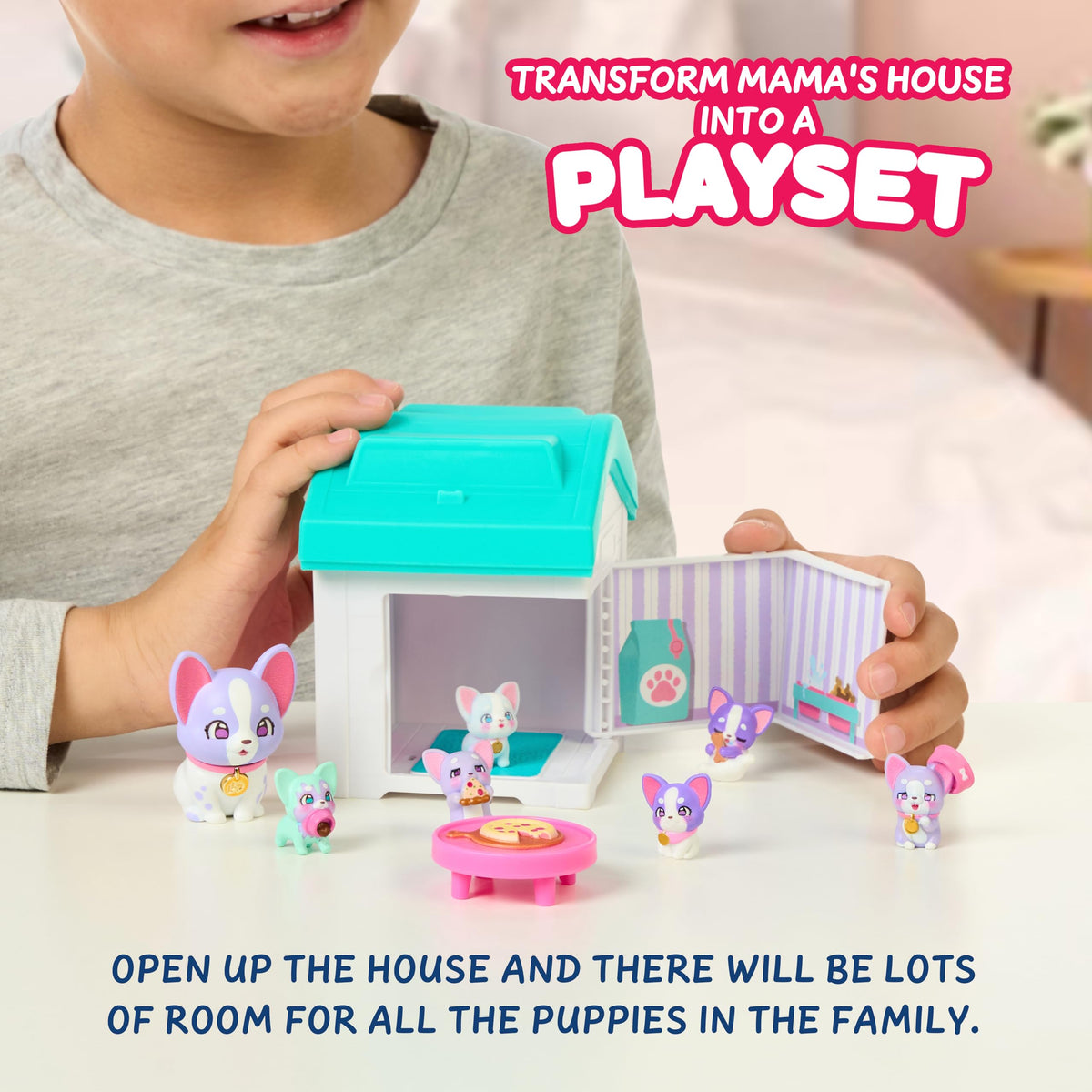 Little Live Pets Hidden accessory inside dog house adds surprise element for kids