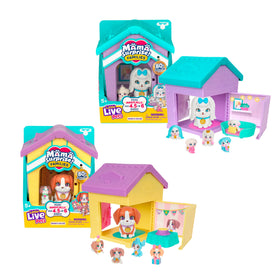 Little Live Pets dog house playset featuring Beagle and Maltese to spark imaginative play