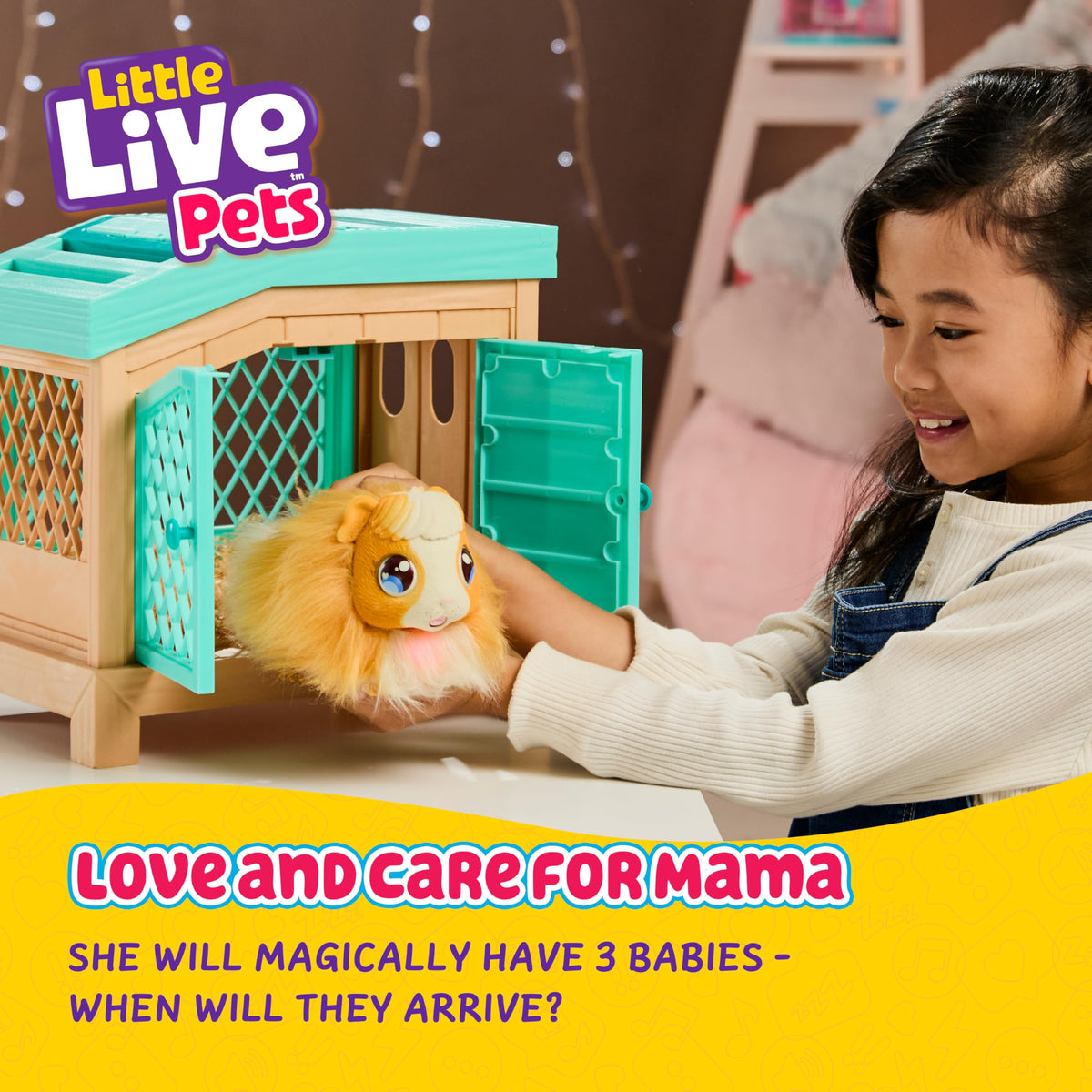 Little Live Pets Mama Surprise babies revealed for imaginative storytelling during play