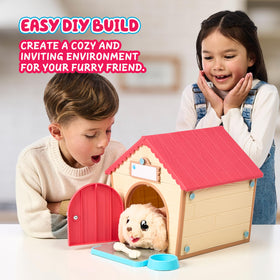 My Puppy's Home Playset delivers 25+ sounds for lifelike interactions