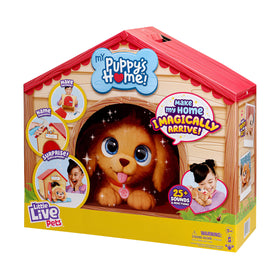 Little Live Pets My Puppy's Home Playset dog house setup for imaginative pretend play