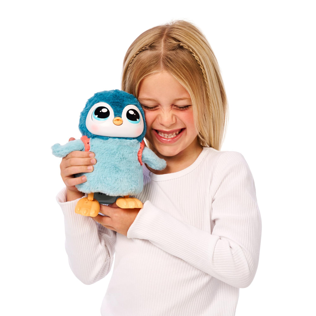 Little Live Pets Walking Penguin with detachable leash for flexible outings.