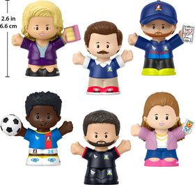 Little People Collector Coach Beard figure pairs with other figures for dynamic display