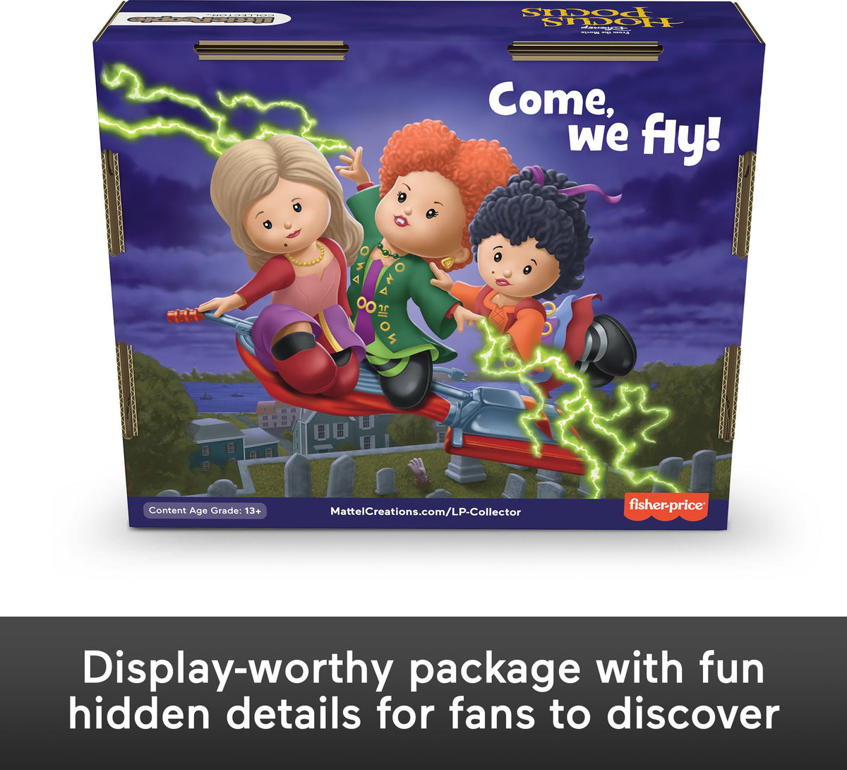 Special edition packaging of Little People Collector Hocus Pocus for collectors