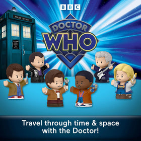 Little People Collector Doctor Who Ninth Doctor figure in signature outfit for display