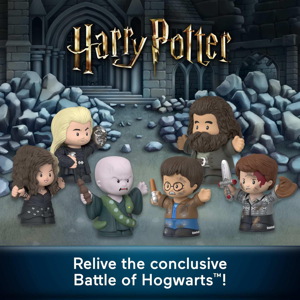 Little People Collector Rubeus Hagrid figure for display and collection